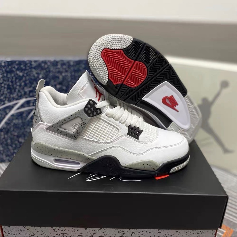 Jordan 4 Retro White Cement
